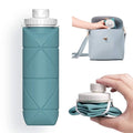 Foldable Silicone Water Bottle 610ml – Leakproof